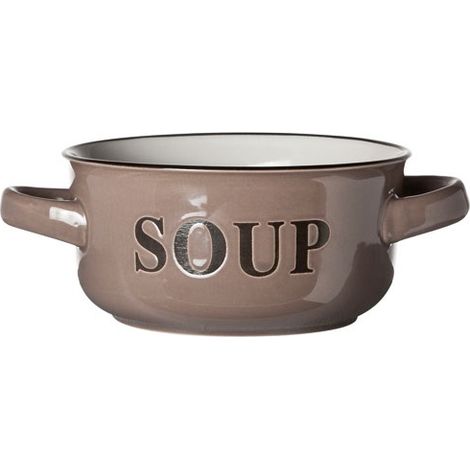 6 braune Suppenschalen - Suppe - Gemütlich & Trendy