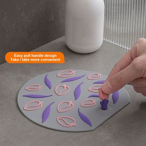 Copertura per scarico a pavimento Clover, tappo per bagno, deodorante per pavimenti (1/5)