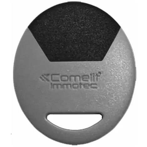 Badge à clé Vigik – Compatible avec systèmes de contrôle d'accès – Couleur gris – Installation facile pour portes standard – Comelit Immotec