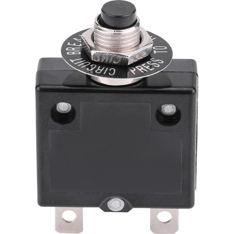 Disjoncteur d'abonné thermique 8A – Protection contre surcharge – Réinitialisation manuelle – Plastique durable pour circuits industriels