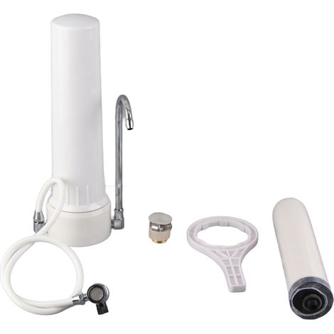 Purificateur d'eau pour robinet de bureau Système de filtration d'eau potable Filtre à eau de comptoir (1/5)