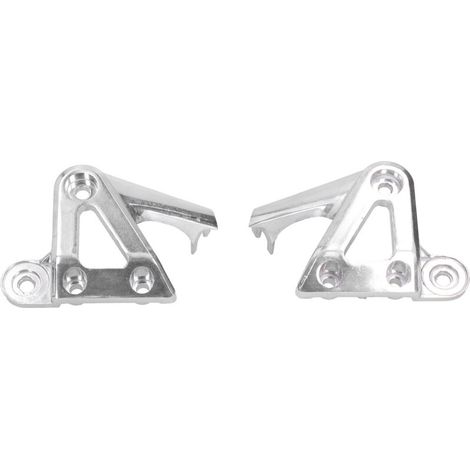 Kit de Montaje para Moto [Modelo 900] [Accesorios VTEC] Fácil Instalación Plata (1/4)
