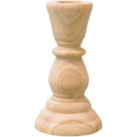 Bougeoirs en bois, conception robuste et durable (1/3)