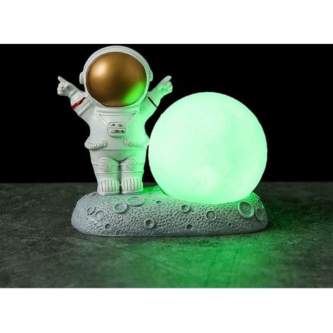 Nordic style astronaut spaceman model night light decoration boy boy bedroom bedside desktop creative decoration (1/5)
