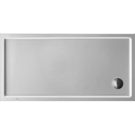 Receveur de douche rectangulaire STARCK SLIMLINEavec antidérapant 1400x700x55mm blanc