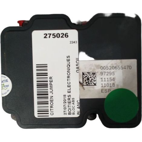 [PRODUIT D'OCCASION] Unite Hydraulique Abs CITROEN Jumper ♻️ Ref Oe. 80jumper38p - Garantie à vie (1/4)