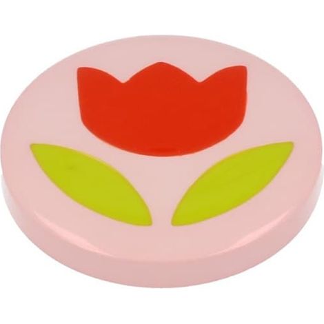 Möbelknopf Kinderzimmerknopf Schrankknopf Modell Blume im Kreis