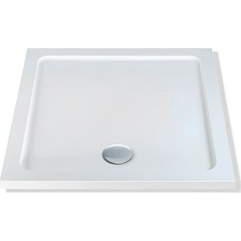 MX Elements Square Shower Tray 900mm x 900mm (inc Waste) (1/5)