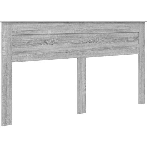 Testiera Grigio Sonoma Legno multistrato vidaXL