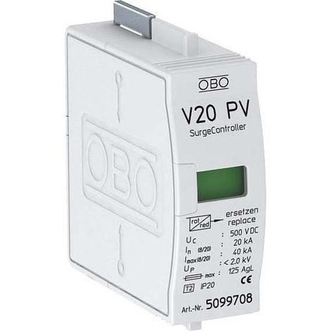 OBO SURGECONTROLLER V20,OBERTEIL F (V20-C 0-500PV) (1/2)
