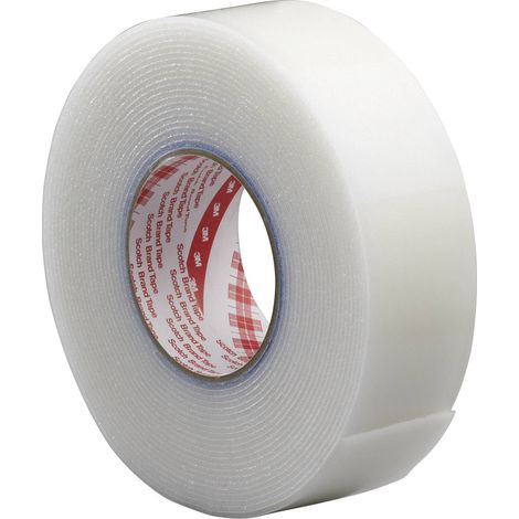 3M – Ruban d'étanchéité acrylique 25,4mm x 16,5m – Adhésif viscoélastique – Résistant aux UV et à l'eau – Pour métaux, bois, verre et plastiques - 4412N (1/3)