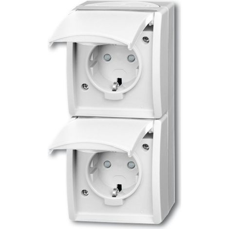 prise busch-jaeger 20-02 ebw-54 16 A 250 V (1/2)