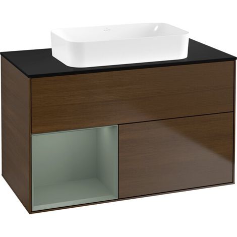 Villeroy & Boch G652GMGN Meuble sous-lavabo Finion G65 (1/2)