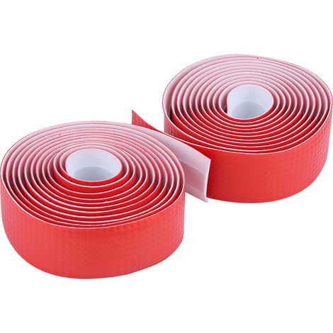 1 paire de ruban adhésif pour guidon de vélo de route (rouge) (1/5)