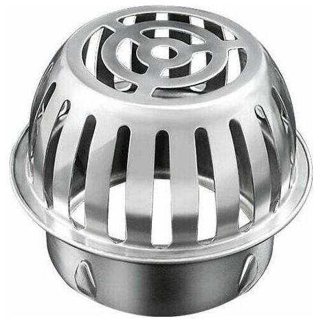 BUNTHAUS Filtres de Gouttière en Acier Inoxydable Protège-gouttières en Métal Protection Crapaudine de Gouttière Protection Gouttiere Antirouille Filtres de Gouttière Etanche Grille Goutiere.