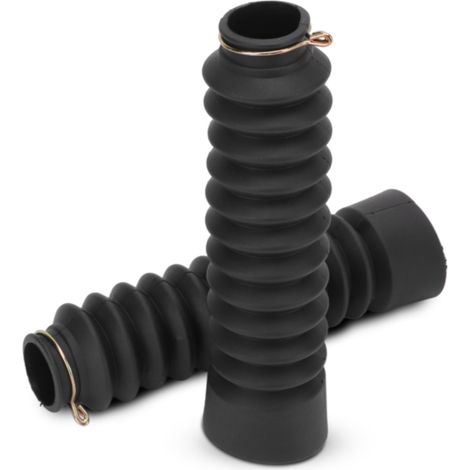 Paire de soufflets de fourche avant pour moto CG125 125 cm³, protection anti-poussière pour amortisseurs (1/5)