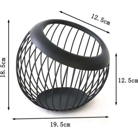 Kaffeekapselhalter Organizer für K-Cups und Espressokapseln mit großem Fassungsvermögen Aufbewahrung für Keurig K-Cups und Espressokapseln Schwarz (1/5)