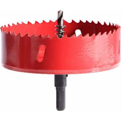 Scie Cloche - Bimétallique M42 - Diamètre 110 mm Profondeur 34 mm Tige 10 mm - Pour Métal Bois Plastique - 1 Pièce (1/5)