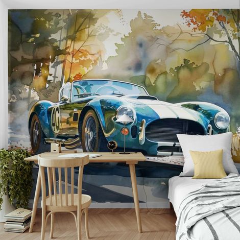 Papier Peint Voiture – Cobra - 150 x 250 cm (1/2)