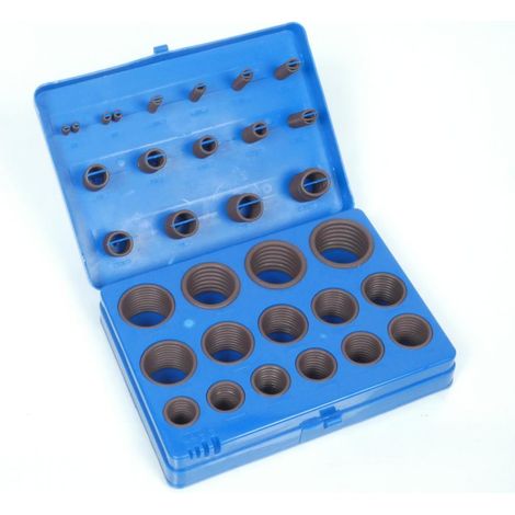 braune O-Ring-Dichtungsbox in Viton-Qualität fkm/fpm Sortiment