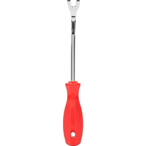 Türverkleidungsclip-Entferner mit 6-mm-Schraubendreher aus Chrom-Vanadium-Stahl und Kunststoffschlaufe (1/5)