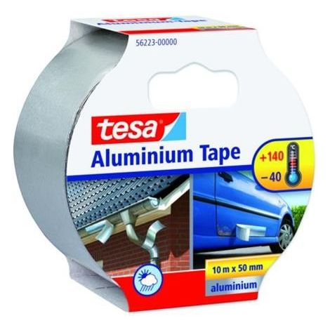 Nastro adesivo in alluminio forte 50 micron 10m x 50mm
