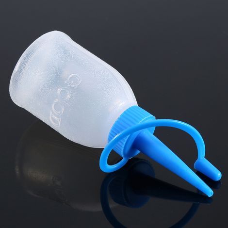 Lot de 6 flacons vides de 30 ml de gel/colle industrielle en plastique avec distributeur à pression. (1/5)