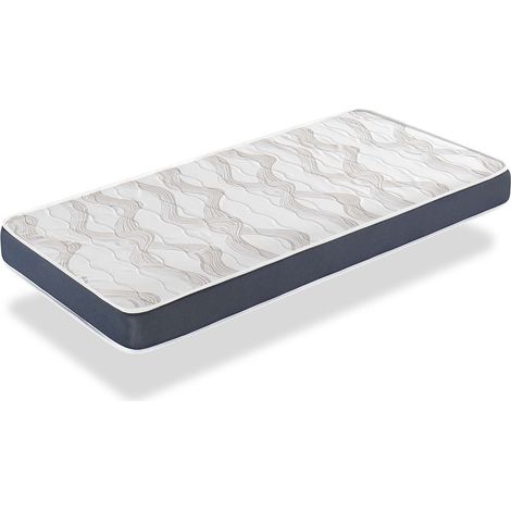 Babymatratze 57X117 MILU Höhe 11 CM - Kindermatratze -perforierter und antibakterieller Kern - DORMALIT