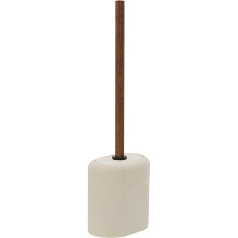 Brosse wc argileo ovale h.39cm beige - 5five