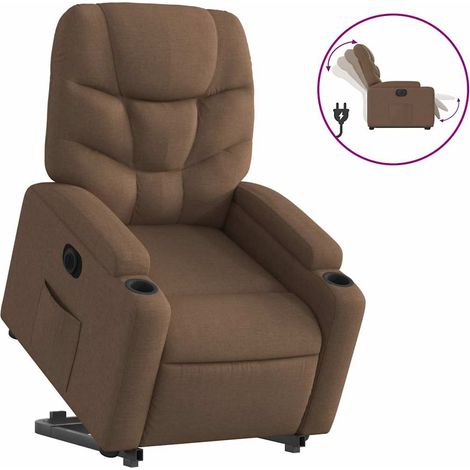 Maison Exclusive - Relaxsessel mit Aufstehhilfe Elektrisch Braun