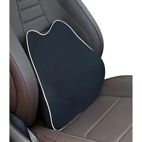 Coussin Lombaire Voiture,Coussin Chaise Bureau, Coussin Dos Coussin pour Chaise de Voiture, Coussin Siege Auto (1/4)