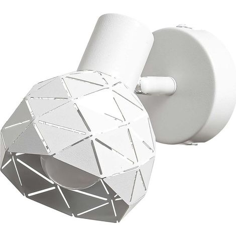 Applique Reus bianca orientabile 1xE14 Light Prestige (1/3)