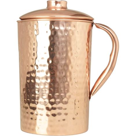 Pichet en cuivre HAMMERED Premium ORIENT 2 L (1/4)