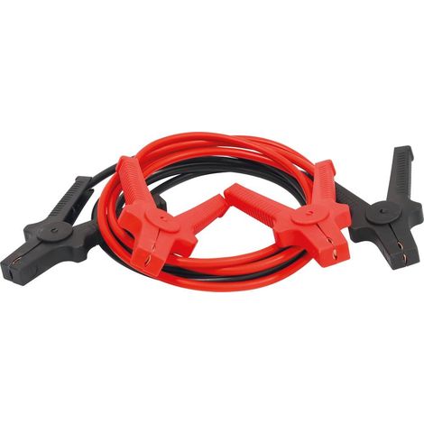 Câbles de démarrage - Batterie - Auto/Moto - 16mm² section - 2,5m - C-48-1 - 350A