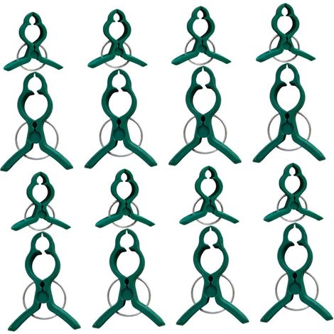 50 Pieces Climbing Plant Support Clips, Tomato Clips, Garden Plant Clips, Flower Support Clips (1/5)
