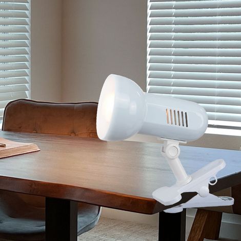 Lampada da ufficio con morsetto da tavolo a LED da 6,5 W, interruttore mobile (1/5)