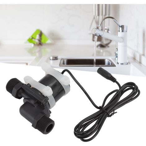Pompe de Circulation Booster Brushless DC G1/2 8-24V pour Chauffe-Eau Solaire (1/5)