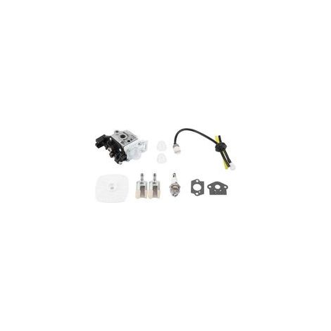 Kit carburatore, filtro aria e tubo carburante per decespugliatore Zama RB-K93, compatibile con Echo SRM-225 GT-225 PAS-225 GT-225 SRM-225i SRM-225U SRM-225SB A021001690 A021001691 A021001692 A2100169