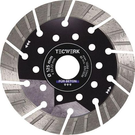 Diamanttrennscheibe BETON PRO D.230mm Bohr.22,23mm Seg.-H.15mm Seg.-S.2,8mm (1/2)