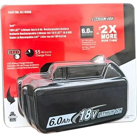 Batterie, 6Ah Lithium-ion, Compatibilité 18V, VIOLET, 18V-a (1/2)