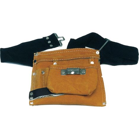 Borsa porta attrezzi in cuoio