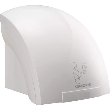 Asciugamani Elettrico Automatico a Parete con fotocellula asciugatore ad Aria Calda con fotocellula ad Aria Calda asciuga Mani 1800 Watt (1/5)