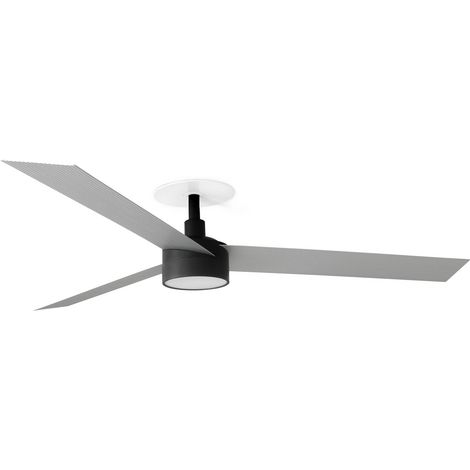 CRUISER RECESSED L Gleichstrom-Ventilator Schwarz/Aluminium SWT