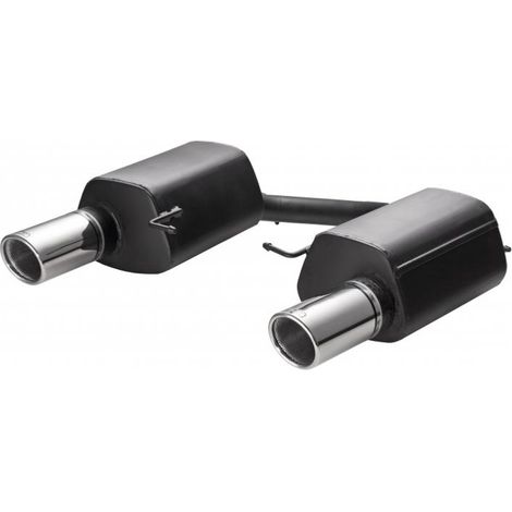 Silencieux Echappement BMW E63 coupe 645ci 2004-2010 - 2x100mm-35274802