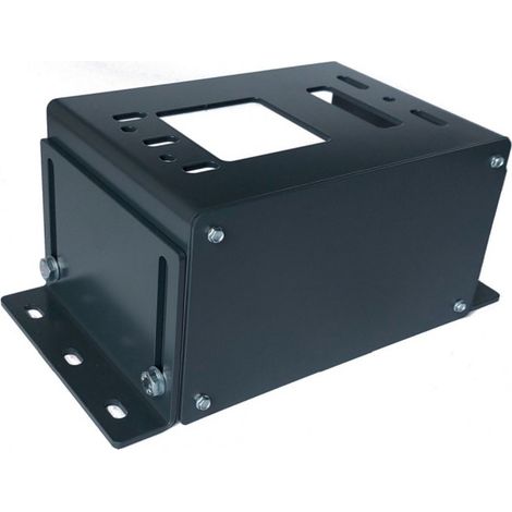 Base di montaggio 15,5-24 cm, zincata RAL7016, per azionamenti DEA livi, Somfy elixo, BFT deimos, gise G1000H