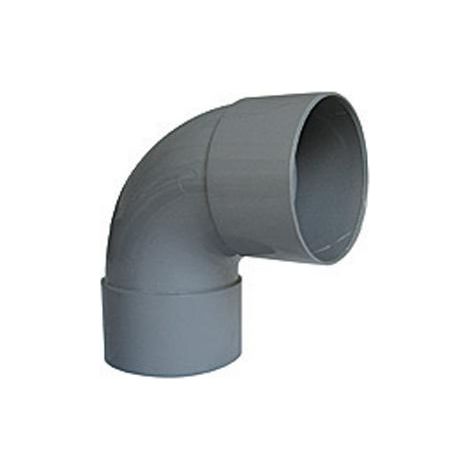 COUDE PVC A 87.30° POUR EVACUATION DOUBLE FEMELLE (1/3)