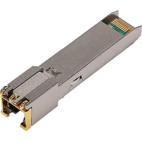 Module SFP RJ45, commutateur, connecteur GBIC 10/100/1000, câble cuivre SFP, module SFP RJ45, port Gigabit Ethernet (1/5)