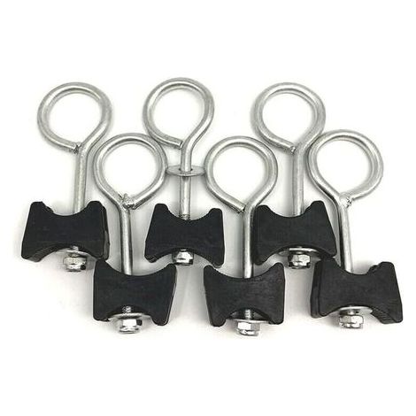 Accessoires pour trampolines, Vis pour trampolines, Vis pour fixer le trampoline, 18 packs, convient aux grands et petits trampolines. (1/4)
