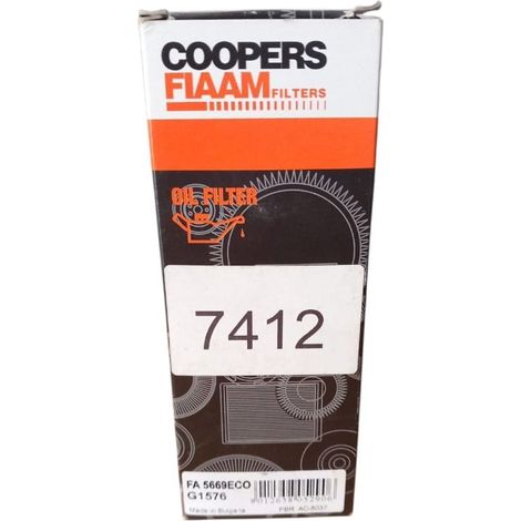 Filtro olio motore marca coopers fiaam codice filtro fa5669eco g1576