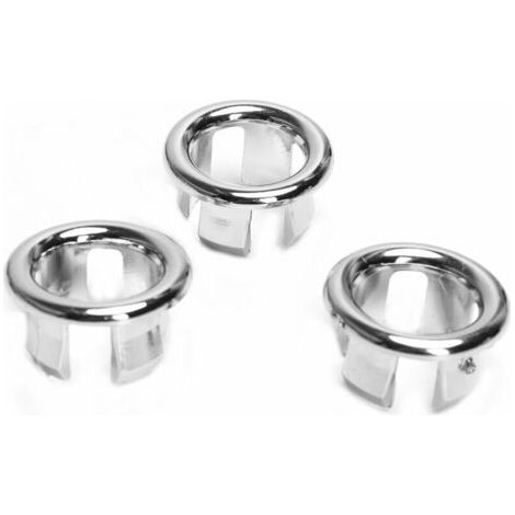 Vanity Garniture de lavabo rond pour trop-plein Diamètre extérieur 3cm diamètre intérieur 2cm hauteur 1.6cm